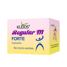 Kudos Ayurveda Regular M Forte 8 Capsules x 10 Strips 
