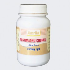 Amrita Drugs Yashtimadhu Churna 100gm  Amrita Drugs Yashtimadhu Churna 100gm