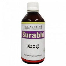 B V Pundit's Surabhi Syrup 200ml  B V Pundit's Surabhi Syrup 200ml