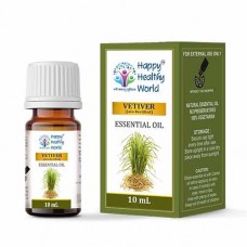 Happy Healthy World Vetiver Pure Essential Oil 10ml 