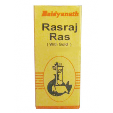 Baidyanath Rasraj Ras (Swarna Yukta) 10 Tablets  Baidyanath Rasraj Ras (Swarna Yukta) 10 Tablets